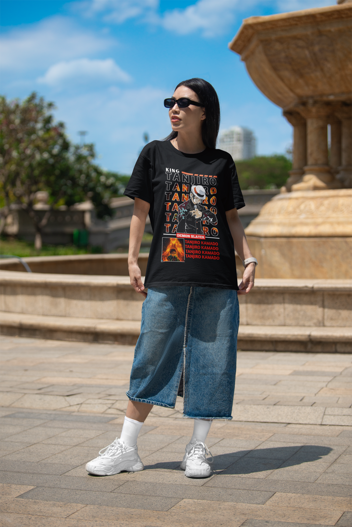 DEMON SLAYER VILLAN Unisex Oversized Standard T-Shirt